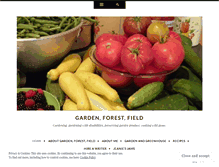 Tablet Screenshot of gardenforestfield.com